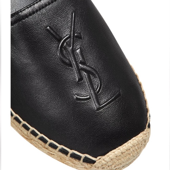 YSL Yves Saint Laurent Leather Espadrille - Picture 3 of 11
